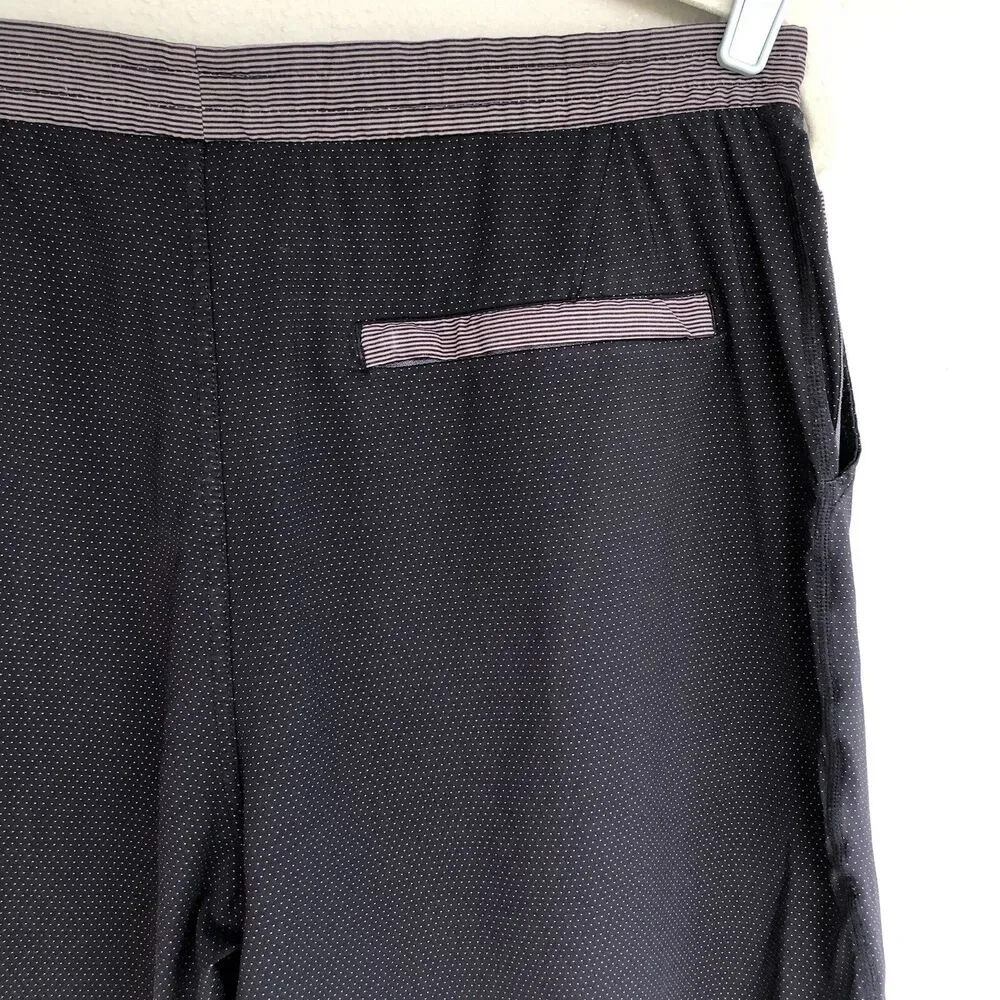 Vuori Board Shorts Mens 34 Black Dot Print 7